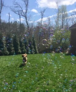 Gazillion Tornado Bubble Machine - Kids Bubble Blower - Blows 4500 Bubbles per Minute - Ideal for Outdoor Fun & Parties - Includes 4 oz. Gazillion Bubble Non-Toxic Solution Green 32 81lyASpDnTL