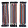 ELEGOO 120pcs Multicolored Dupont Wire 40pin Male to Female, 40pin Male to Male, 40pin Female to Female Breadboard Jumper Ribbon Cables Kit Compatible with Arduino Projects Dupont Wire 120pcs(male to female,male to male, female to female) 13 81lyrrBqMIL