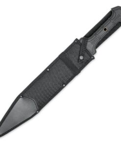 Combat Commander Gladiator Sword | Full-Tang Gladius Sword | 16 5/8" Razor Sharp Blade | 1060 High Carbon Steel Roman Sword Real | TPR Rubberized Handle | Reinforced Nylon Sheath | 24" Length 12 81m cAcL5zL