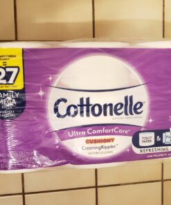 Cottonelle Ultra Comfort Toilet Paper with Cushiony CleaningRipples, 2-Ply, 24 Family Mega Rolls (4 Packs of 6) (24 Family Mega Rolls = 108 Regular Rolls), 325 Sheets per Roll, Packaging May Vary 6 Count (Pack of 4) 44 81m0YaH4X6L