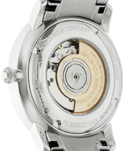 Alternative view of Frederique Constant Men's FC306G4S6B3 Slim Line Analog Display Swiss Automatic Silver Watch