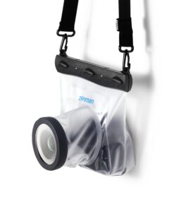 ZONMAN DSLR Camera Univeral Waterproof Underwater Housing Case Pouch Bag for Canon Nikon Sony Pentax Brand Digital SLR Cameras Transparent 28 81m1VftjBOL