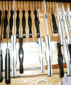 Rev-A-Shelf Dual Row Trim To Fit Knife Block Drawer Organizer with Storage Holder for Kitchen Utensils, 55 Slot Cutlery Tray, Wood, 4WDKB-1 Natural 37 81m1snkFP9L