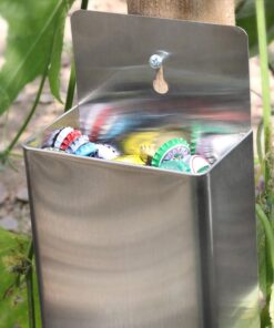 New Star Foodservice 48469 Stainless Steel 18/8 Bottle Cap Catcher, 13-Inch 16 81m3u GpVVL