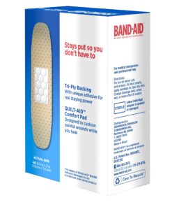 Band-Aid Brand Tru-Stay Sheer Strips Adhesive Bandages for First Aid and Wound Care, All One Size, 40 ct 40 Count (Pack of 1) 32 81m4 HmgexL 4
