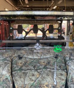 Chupacabra Offroad UTV Side Mirror Kit (2 Pack) Fits 1.6"- 2" Round Roll Cage Bar, Side UTV Mirrors w/Break Away & Adjustable Design - High Impact Shatter Proof Tempered Glass (Driver/Passenger Side) 61 81m58vtTq9L