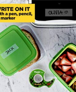 Scotch Magic Tape, 3 Rolls, Numerous Applications, Invisible, Engineered for Repairing, 3/4 x 300 Inches (3105) 20 81m5Tk lWEL