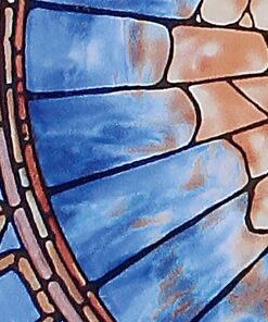 Stained Glass Panel - The Holy Spirit Round Stained Glass Window Hangings - Art Glass Window Treatments 11 81m7ix4JUL