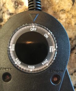 Outdoor Light Timer Waterproof, 24 Hours Plug in Timer with 2, 4, 6 or 8 Hours Countdown Mode, 3 Grounded Electrical Outlet for Outdoor Backyard Garden Patio Lights 3 Outlets-Timer 27 81m8XfqXcyL