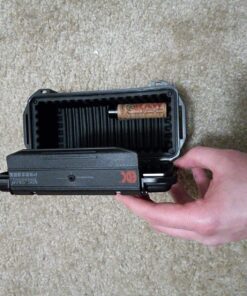 SHBC Smoker Smell Proof Container 8 Inch-The Stash Box Waterproof/Odor Resistant/Lockable Security Lid/Fits Pax 2/ Grinder/Containers -More Smoking Accessories Travel, Hidden and Storage 23 81m9 9vCLL