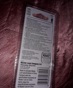 Master Lock Set Your Own Combination Luggage Lock, 2 count (Pack of 1), Black 2 count (Pack of 1) 49 81m9 z5Fd4L