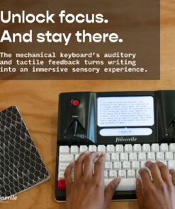 Freewrite Smart Typewriter | Digital Typewriter with E Ink Display for Distraction-Free Writing | WiFi-Enabled Word Processor Syncs Directly to The Cloud | Dedicated Drafting Machine for Authors - Image 5