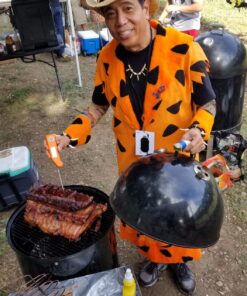 Weber 18-inch Smokey Mountain Cooker, Charcoal Smoker,Black 18" 57 81m9MCBQClL