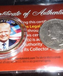 Donald Trump 45th President Official Colorized 2016 Presidential Dollar $1 Coin 5 81m9OZ9Sh3L 1
