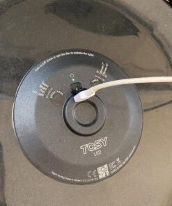 TOSY Flying Disc - 16 Million Color RGB or 36 or 360 LEDs, Extremely Bright, Smart Modes, Auto Light Up, Rechargeable, Cool Fun Christmas, Birthday & Camping Gift for Men/Boys/Teens/Kids, 175g frisbee Blue 36 Leds (Black Disc) 19 81mBC2LhmsL