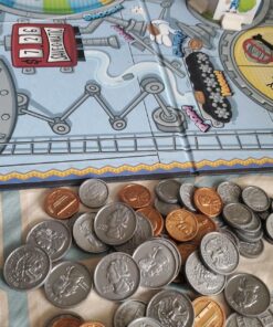 Learning Resources Money Bags Coin Value Game - Ages 7+ Fun Games for Kids, Develops Math Skills and Recognition, Educational Play Kids For 2 to 4 Players 39 81mBvR ohbL