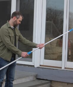 Unger Professional Connect & Clean 4 - 8 Foot Telescoping Extension Multi-Purpose Pole, Window Cleaning, Dusting 12 81mD7jQyo8L