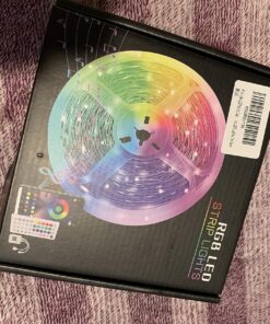 LED Lights for Bedroom, 100ft(2 Rolls of 50ft) LED Strip Lights, Music Sync Color Changing Led Lights with APP & IR Remote Control for Bedroom Room Home Decor Party Festival… 100FT-2rolls 35 81mDdoRmkTL