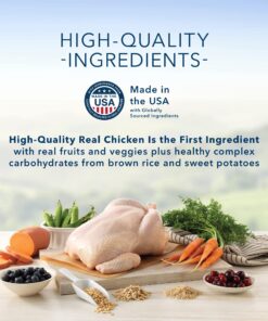 Blue Buffalo Small Breed Dog Food, Life Protection Formula, Natural Chicken & Brown Rice Flavor, Adult Dry Dog Food, 15 lb Bag 15 Pound (Pack of 1) 29 81mE4laLKiL