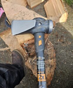 Fiskars IsoCore 8lb. Wood Splitting Maul - 36" Shock Control SoftGrip Handle - Wood Splitter Tool and Maul for Splitting Wedge - Black/Orange Pro IsoCore 8lb Maul 42 81mFjQlI1IL