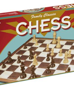 Family Classics Chess by Pressman - with Folding Board and Full Size Chess Pieces 11 81mGZ0wA4L