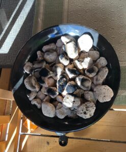 Heininger 5995 58,000 BTU Portable Propane Smokeless Outdoor Gas Fire Pit Black 27 81mGs uwXlL