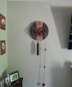 Abong Laser-Cut Mechanical Wooden Pendulum Clock - 3D Clock Puzzle Model Kit - DIY Wooden Clock Kit 24 81mH6AIC1tL