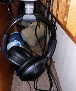 Elevation Lab The Anchor Pro - Extra Strong Under-Desk Headphone Stand Mount with Built-in Cord Management 78 81mJ42Q17L