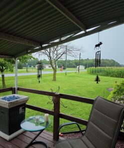 ANLEY Vintage Style Tea Stained American US Flag 3x5 Foot Nylon - Embroidered Stars and Sewn Stripes - 4 Rows of Lock Stitching - Antiqued USA Banner Flags with Brass Grommets 3 X 5 Ft 40 81mJVAZAxoL