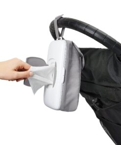 OXO Tot On-The-Go Wipes Dispenser with Diaper Pouch, Gray 31 81mK9S0oVTL
