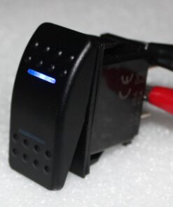 BANDC Marine Boat Car 7 Pins 2 Light Blue Led On-Off-on Rocker Switch Dpdt Waterproof 12v 24v 6 81mLYEdzIxL