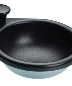 Alternative view of KitchenCraft KCCVPOACH2 2 Egg Poacher Pan in Gift Box, Non Stick and Induction Safe, Stainless Steel, 16 cm 2 Hole Single