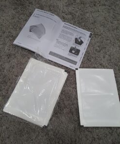 Amazon Basics Micro Cut Paper Shredder Sharpening & Lubricant Sheets, Pack of 12, White 29 81mM7cwyP6L 3