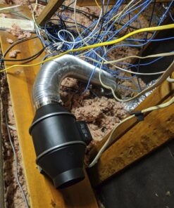 AC Infinity CLOUDLINE PRO T4, Quiet 4” Inline Duct Fan with Temperature Humidity VPD Controller, WiFi Integrated App Control - Ventilation Exhaust Fan for Heating Cooling, Grow Tents, Hydroponics 4-Inch PRO, Smart Controller 51 81mNxBTQCEL