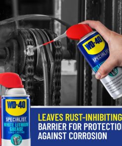 WD-40 Specialist White Lithium Grease Spray with SMART STRAW SPRAYS 2 WAYS, 10 OZ 1-Pack 26 81mPfLekrTL