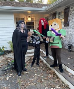 JINX Minecraft 12" Alex Head Costume Mask 19 81mQ0nsSNBL