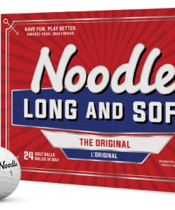 TaylorMade Noodle Long & Soft Golf Balls Pack of 24 Balls 10 81mQbsuAK L