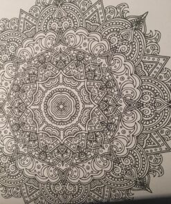 Mandala Coloring Book: 100+ Unique Mandala Designs and Stress Relieving Patterns for Adult Relaxation, Meditation, and Happiness (Magnificent Mandalas) Paperback, Large Print 91 81mQlQ9YrEL