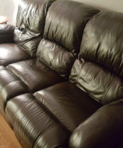 Furniture Leather Max MEGA Kit/Leather Restorer / 8 Oz Refinish 2 Oz Conditioner / 4 Oz Top Coat/Black and White 1 Oz Color Changer/Sponge (Leather Repair Kit) (Dark Brown) 90 81mTclEoZWL