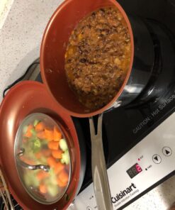 Cuisinart ICT-60 Double Induction Cooktop, Black Cuisinart Induction Cooktop 24 81mVDC8nEKL