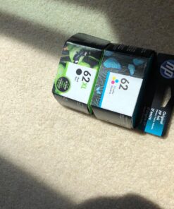 HP 62 Tri-color Ink Cartridge | Works with HP ENVY 5540, 5640, 5660, 7640 Series, HP OfficeJet 5740, 8040 Series, HP OfficeJet Mobile 200, 250 Series | Eligible for Instant Ink | C2P06AN 18 81mWQrOxxIL