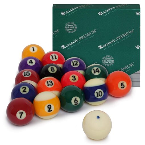 Aramith Pure Phenolic Pool Balls Regulation Belgian Made Billiard Ball Set Premium