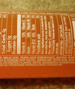 Sparkling Ice, Peach Nectarine Sparkling Water, Zero Sugar Flavored Water, with Vitamins and Antioxidants, Low Calorie Beverage, 17 fl oz Bottles (Pack of 12) 25 81mWiwEoafL