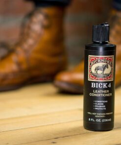 Bick 4 Leather Conditioner and Leather Cleaner 8 oz - Will Not Darken Leather - Safe For All Colors of Leather Apparel, Furniture, Jackets, Shoes, Auto Interiors, Bags & All Other Leather Accessories 23 81mYnYoaD8L
