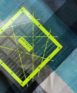 Alternative view of Arteza Quilting Rulers Set of 4 - Double-Colored Acrylic Sewing Ruler (4.5"x4.5", 6"x6", 9.5"x9.5", 12.5"x12.5") with Non-Slip Rings, Sewing & Quilting Supplies Set 4