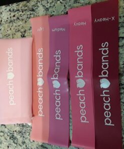 Peach Bands Resistance Bands Set - Exercise Workout Bands for Legs and Butt 29 81mZcJeTOfL