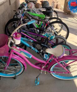 Hromee Bike Floor Parking 1-6 Rack Adjustable Bicycle Storage Organizer Stand for Garage, Silver 48 81maJNm4FHL