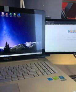 Portable Monitor for Laptops, New Mobile Pixels Duex Plus 13.3" Full HD IPS Dual Laptop Monitor, USB C/USB A Plug and Play Laptop Screen Extender,Windows/Mac/Android/Switch Compatible (Duex Plus) Duex Plus Only 45 81mavU98vhL