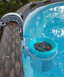 Intex 28000E Deluxe Wall-Mounted Swimming Pool Surface Automatic Skimmer with Removeable Skimmer Basket for 800+ GPH Pumps 31 81mayJRfY6L