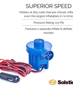 Swimline 12V Accessory Outlet Electric Pump for Inflatables 5 81mbv7l5tuL